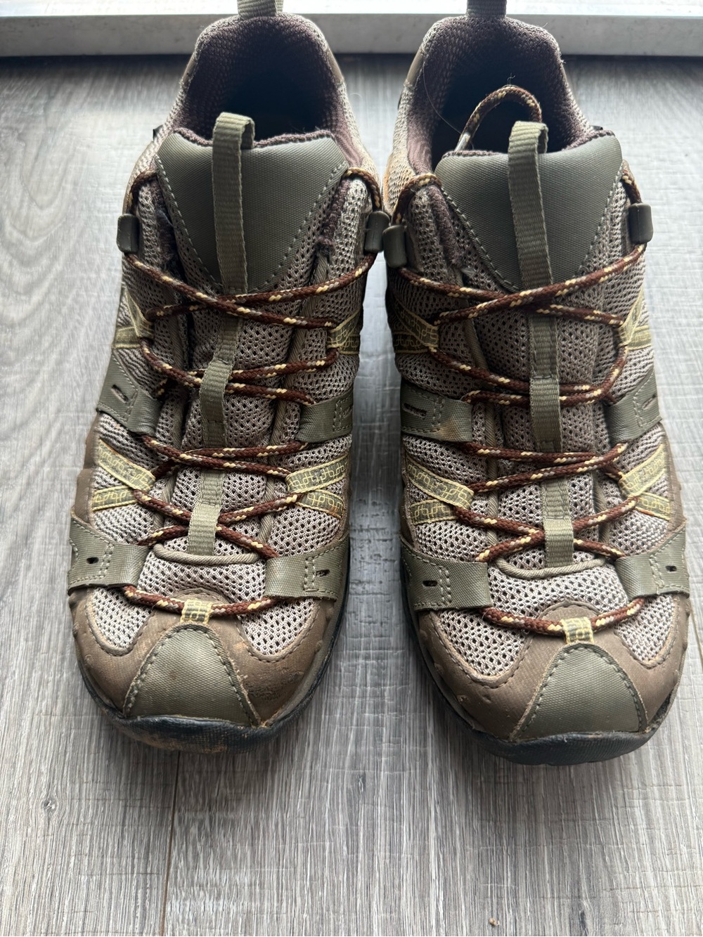 Waterproof Womens Brown Outdoor Lowtop Hiking Boots Sneakers -Merrell